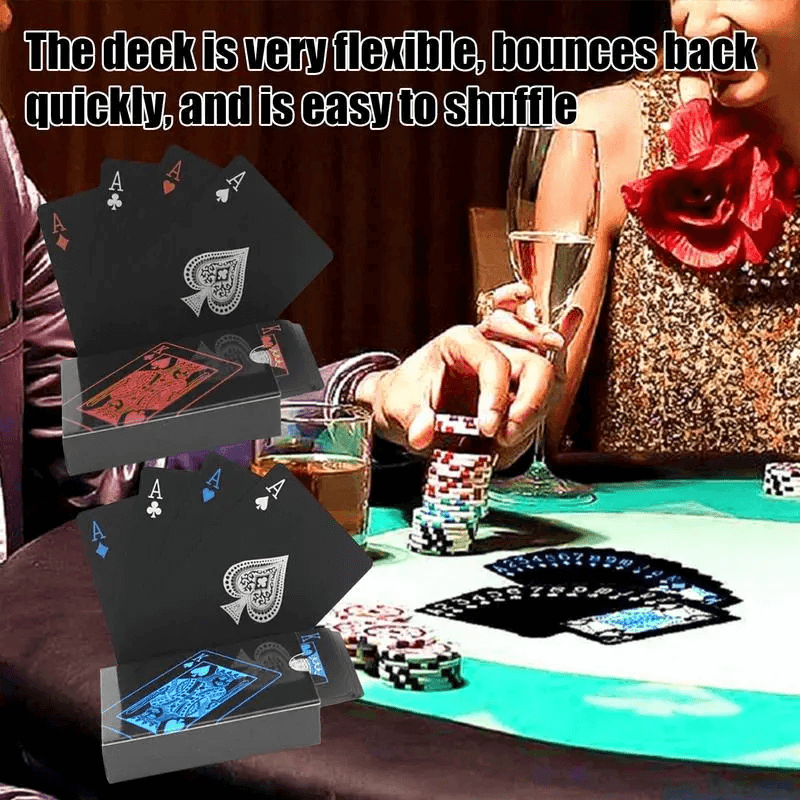 Flexibles PVC-Plastikkartenspiel - wasserbeständig und langlebig