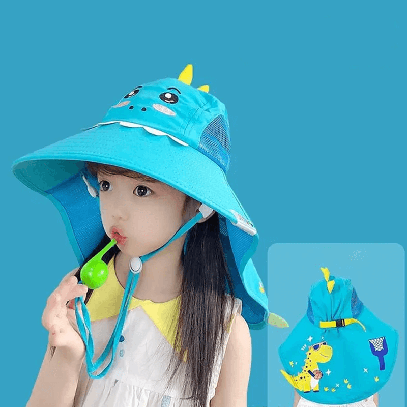 Luftiger & Lustiger Sommerhut Sonnenhut für Kinder