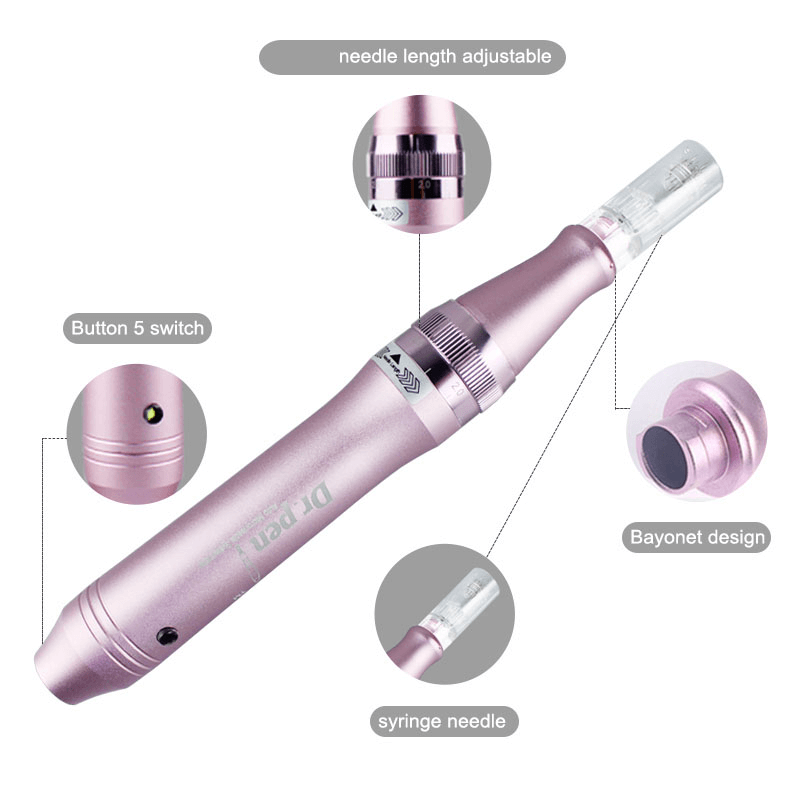 Professioneller Derma Pen mit Nano-Nadeln