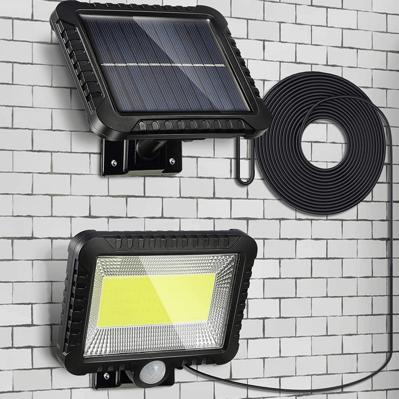 EcoMotion - Solarbetriebene LED-Bewegungsmelder-Leuchte für den Außenbereich
