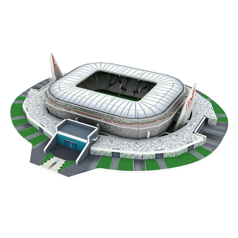 Miniatur-Fußballfeld 3D-Puzzle - Realistisches Stadion, pädagogisches & Spaßspielzeug