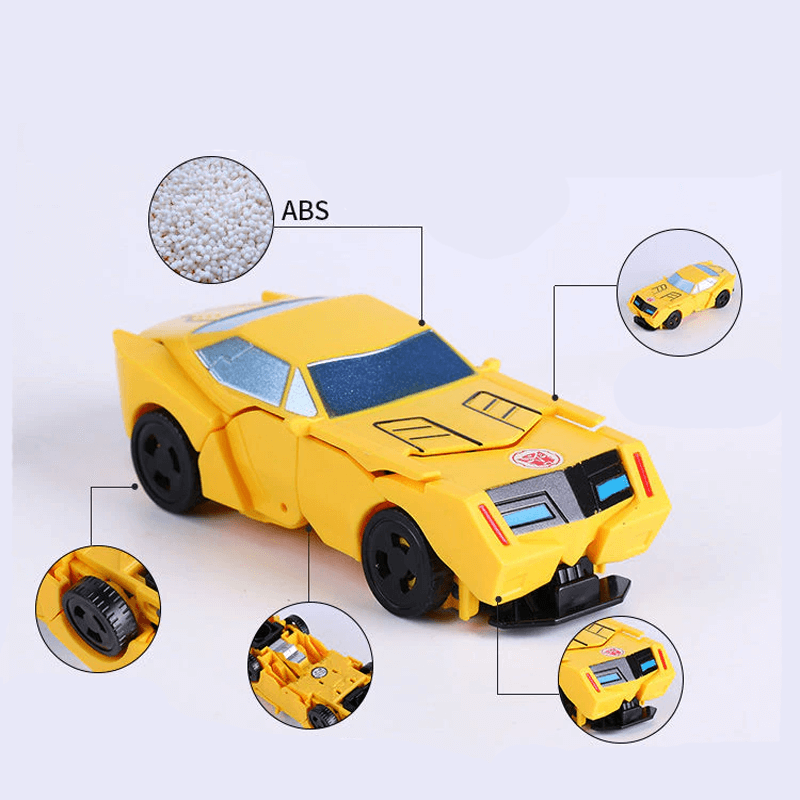 Dynamisches transformatives Roboterauto - Optimus Toy, 1-Schritt-Verwandlung, Roboter & Dinosaurier-Actionfigur für Jungen