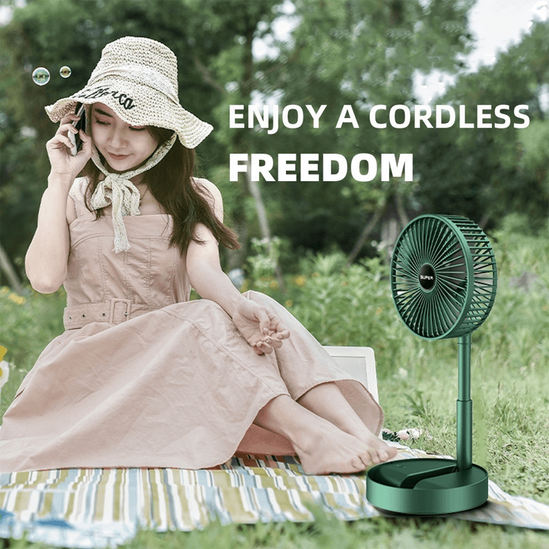 Zusammenklappbarer Teleskopventilator