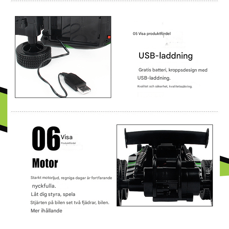 1:20 Ferngesteuertes Buggy Auto - Schnelles Rennauto mit 2.4G Technologie