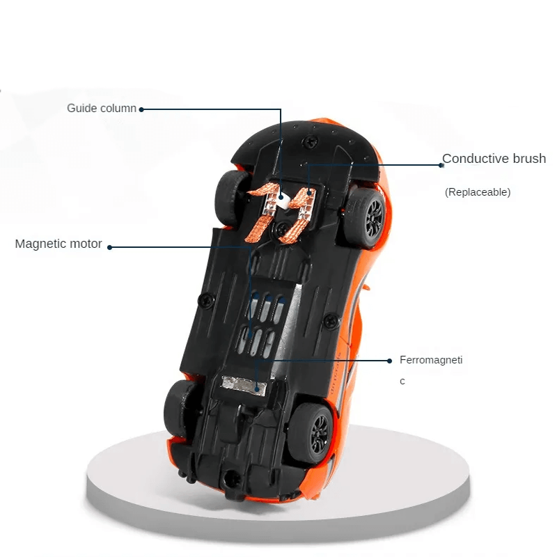 Große RC-Autobahn für Kinder - Rennbahnspielzeug mit doppelter Rennstrecke und einfacher Montage
