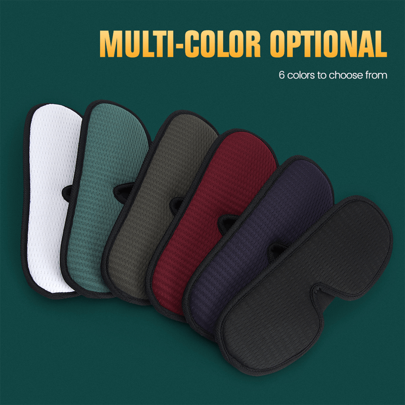 Tragbare 3D-Schlafmaske - Lichtabschirmung, weich gepolsterter Augenschutz für optimalen Komfort