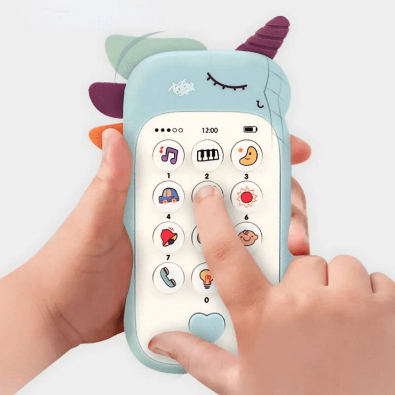 Sensory Baby Toy Phone - Stimuliert die sensorische Entwicklung und das Spiel