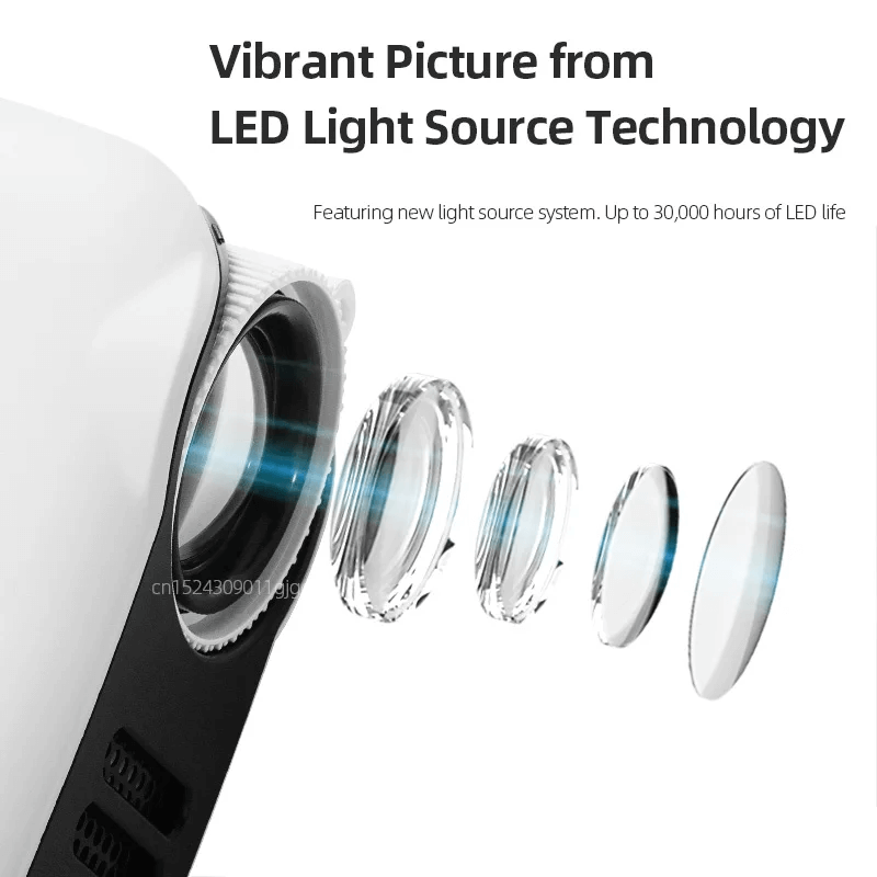 Tragbarer Mini-Projektor