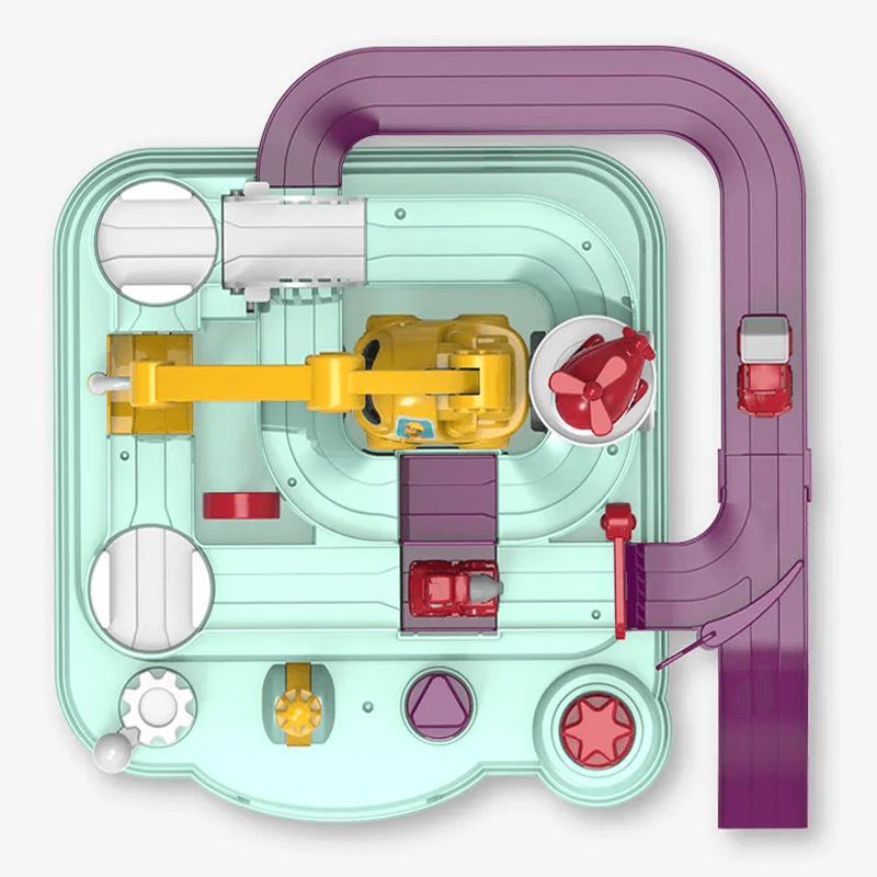 Batteriefreies Rennbahnmodell - Interaktiv und stoßfest aus ABS
