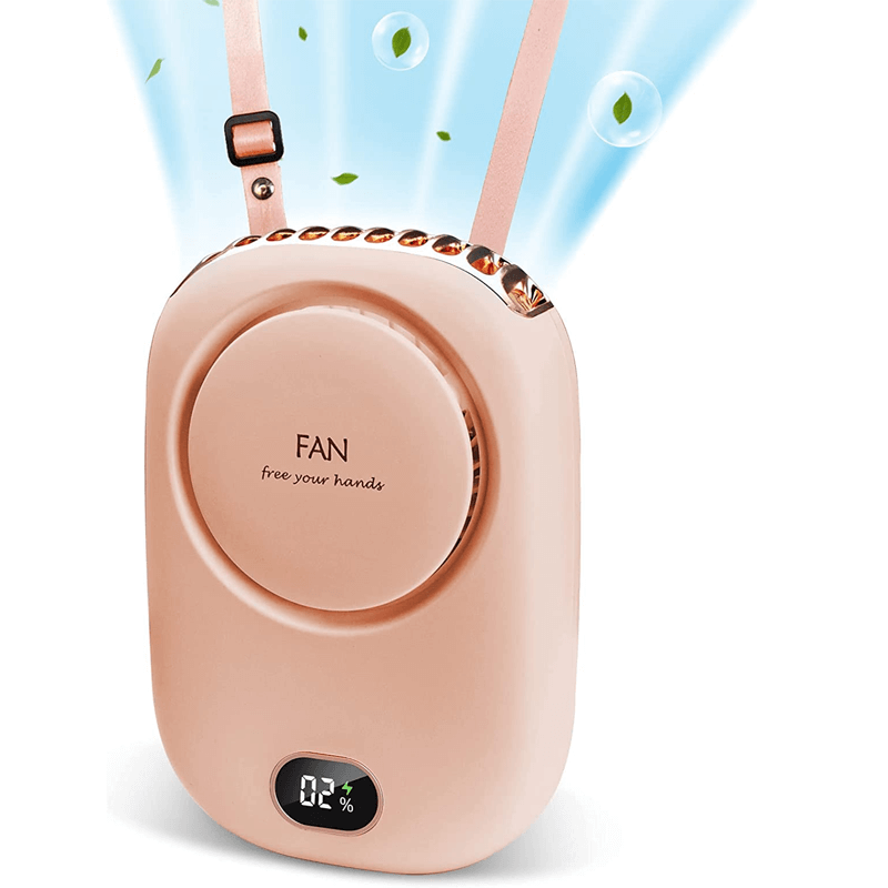 Tragbarer hängender Mini-Nackenventilator 2000mAh