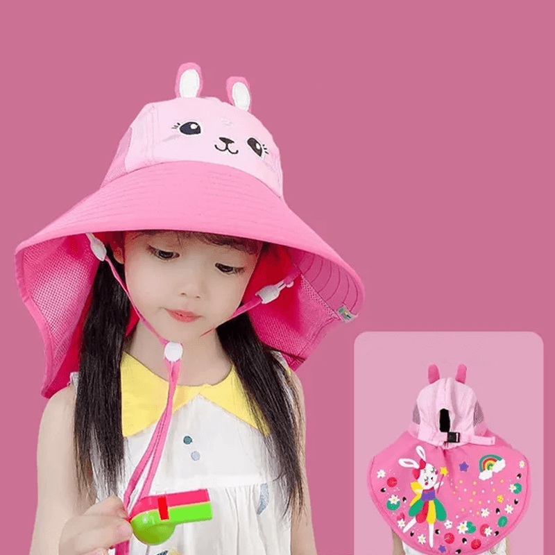 Luftiger & Lustiger Sommerhut Sonnenhut für Kinder