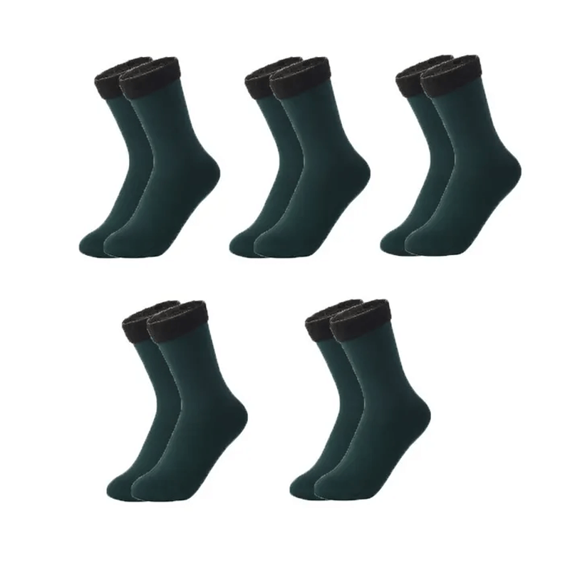 Wintersocken aus weichem Samt