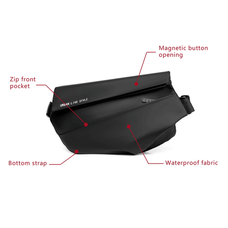 Multifunktionale Umhängetasche