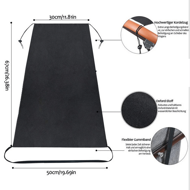 Kinderwagen-Tragetasche mit Sicherheitsfunktion