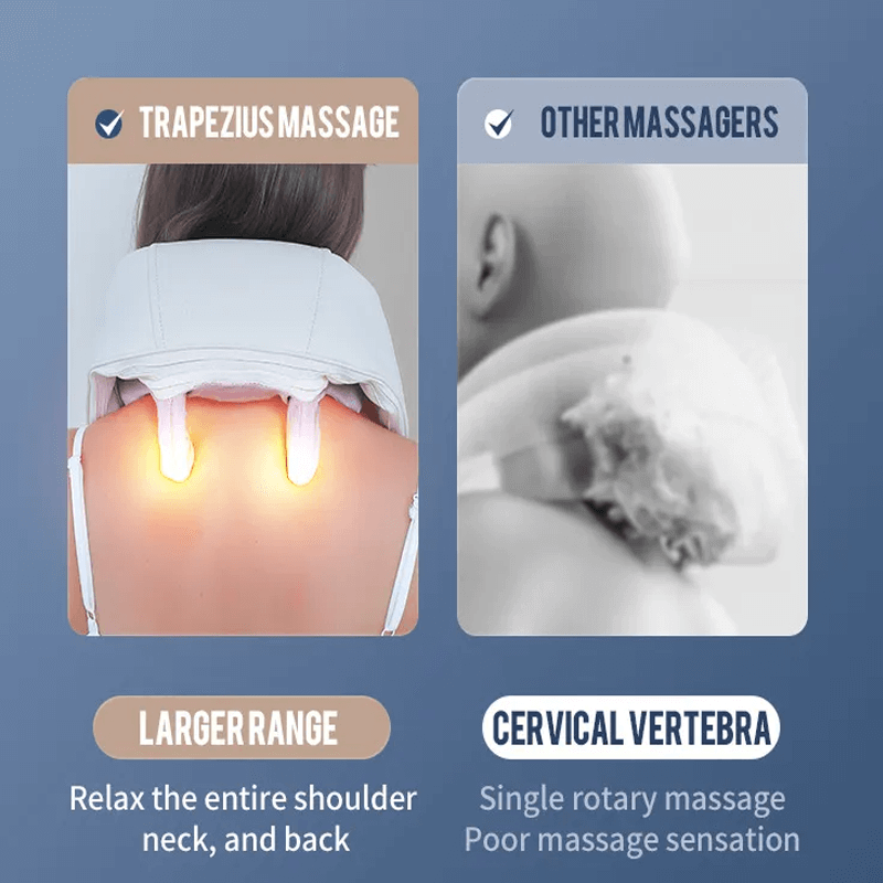 Kabelloses Nacken- und Schultermassagegerät