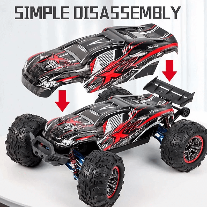 2.4G 4WD Brushless RC Car - Hochgeschwindigkeits-Off-Road-Rennfahrzeug mit 80 km/h
