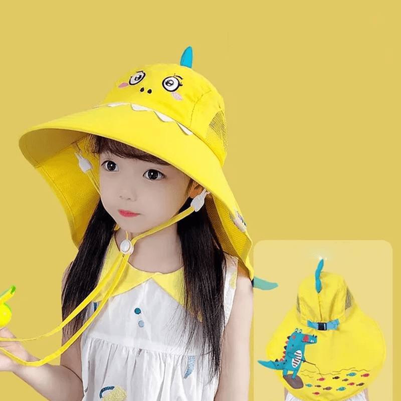 Luftiger & Lustiger Sommerhut Sonnenhut für Kinder