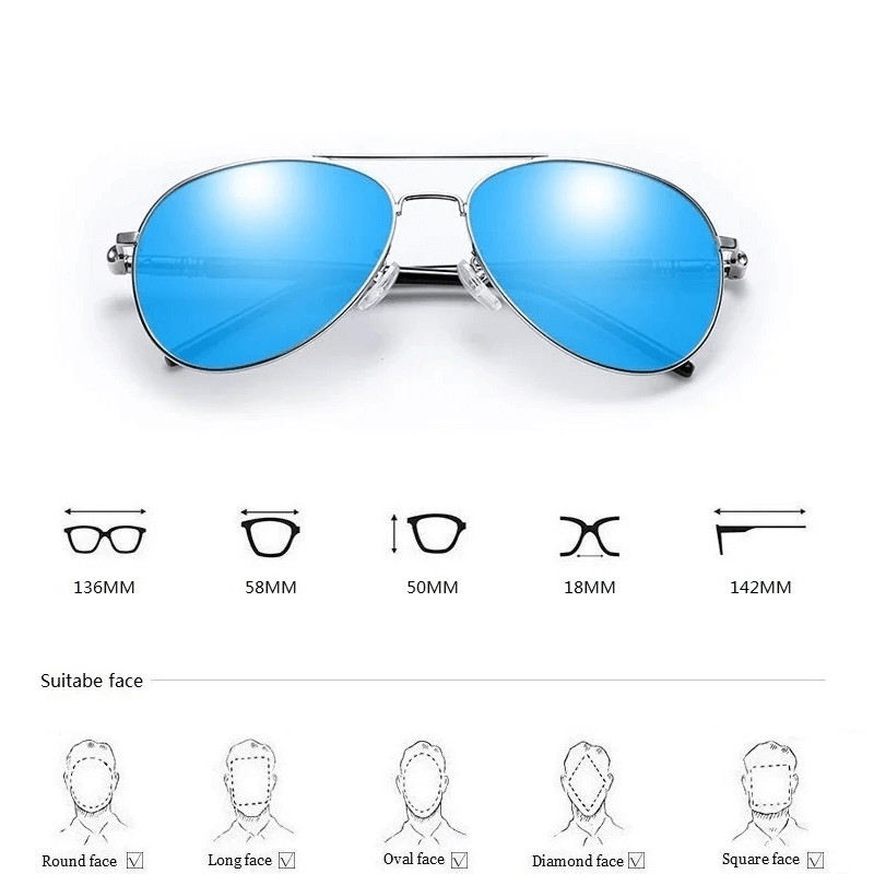 Pilot Polarisierte Sonnenbrille