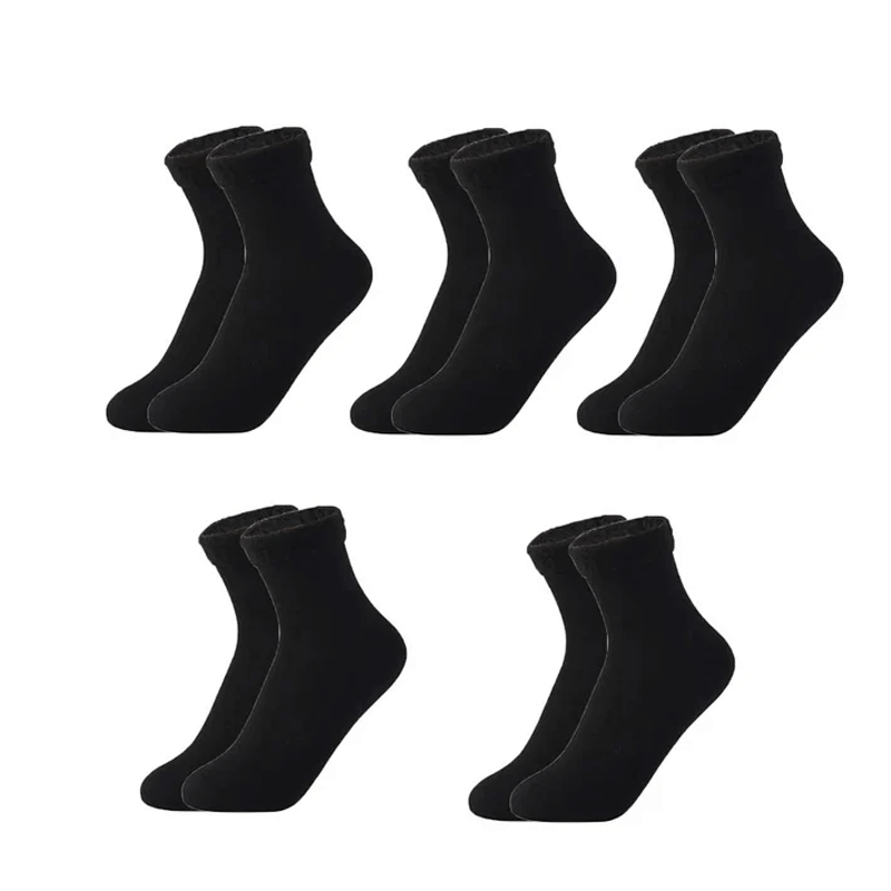 Wintersocken aus weichem Samt