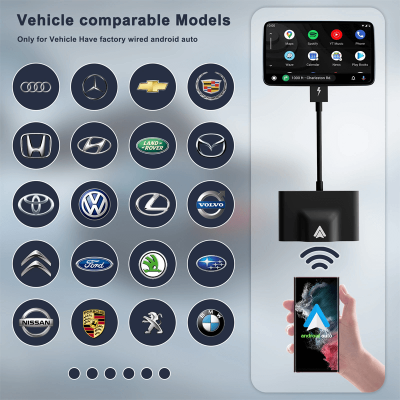Drahtloser CarPlay-Adapter für Android/Apple