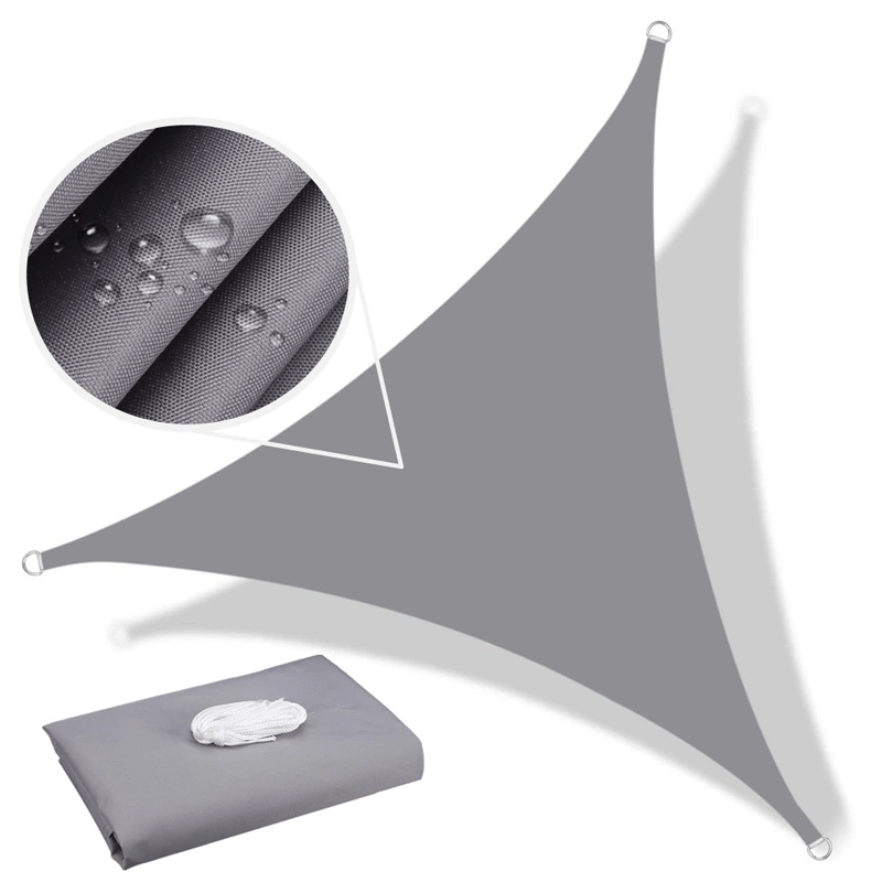 Dreieckiges wasserdichtes Solarsegel