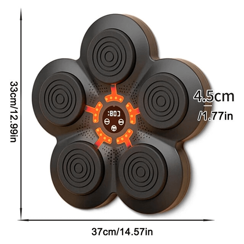 FlowPunch™ - Elektronisches Boxpad mit Musik
