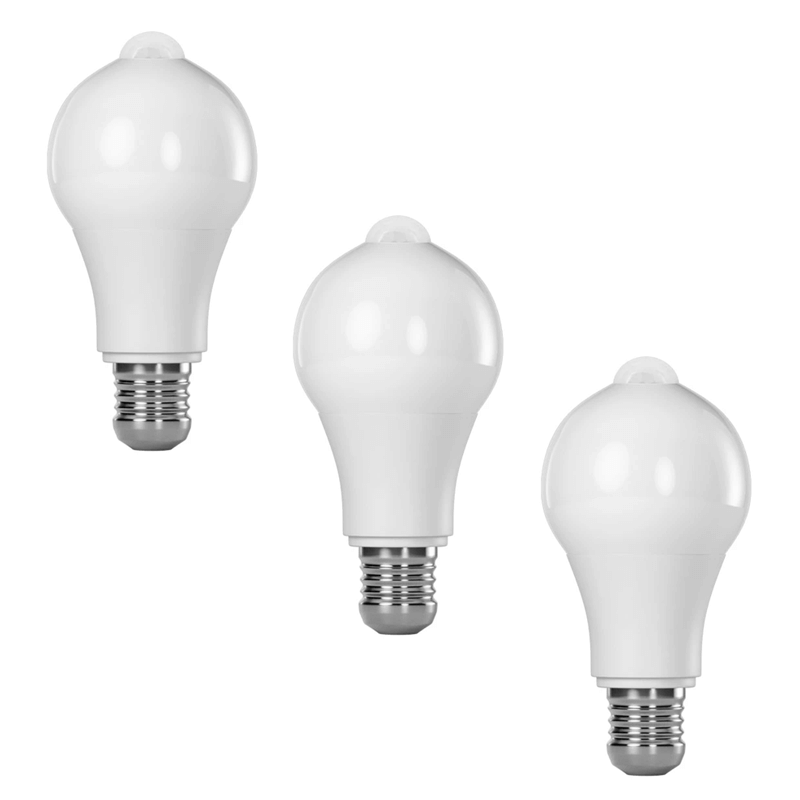 Intelligente LED-Glühbirne mit Bewegungssensor - Energiesparende Beleuchtung