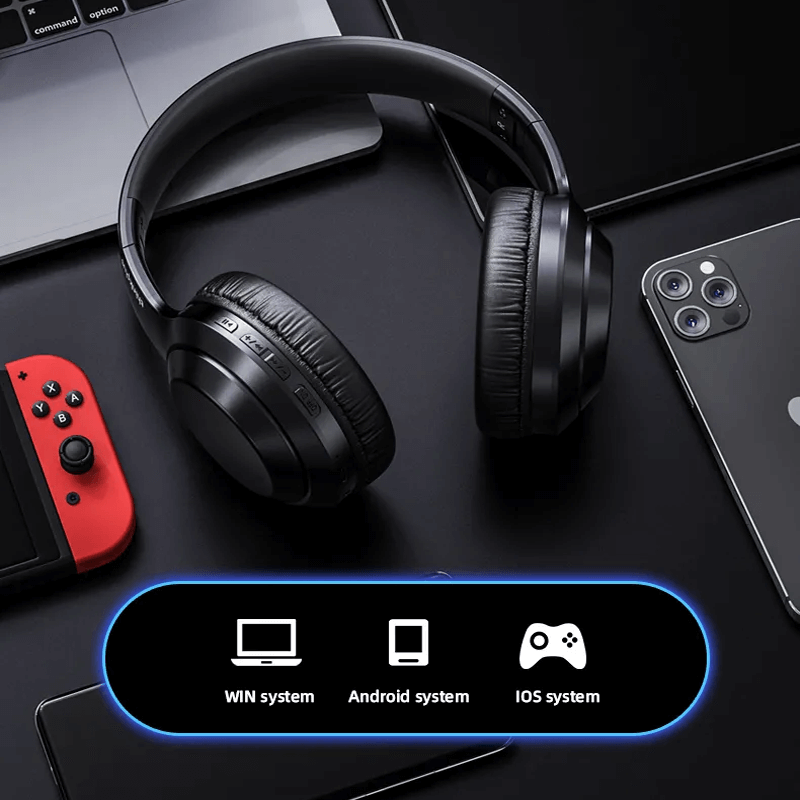 TH10 Kabelloser Stereo-Kopfhörer 3D-Audiotechnologie HiFi-Lautsprecher 12 Stunden Akkulaufzeit - kristallklarer Klang