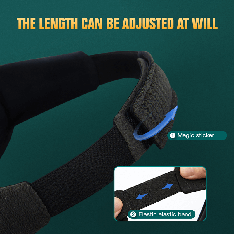 Tragbare 3D-Schlafmaske - Lichtabschirmung, weich gepolsterter Augenschutz für optimalen Komfort