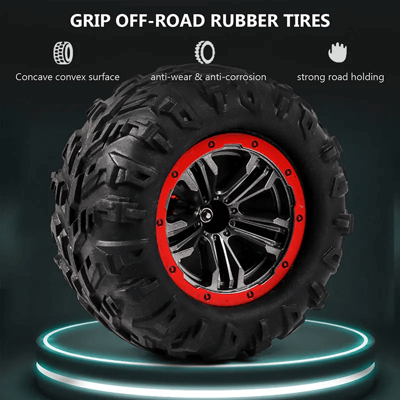 2.4G 4WD Brushless RC Car - Hochgeschwindigkeits-Off-Road-Rennfahrzeug mit 80 km/h