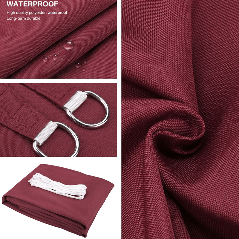 Dreieckiges wasserdichtes Solarsegel