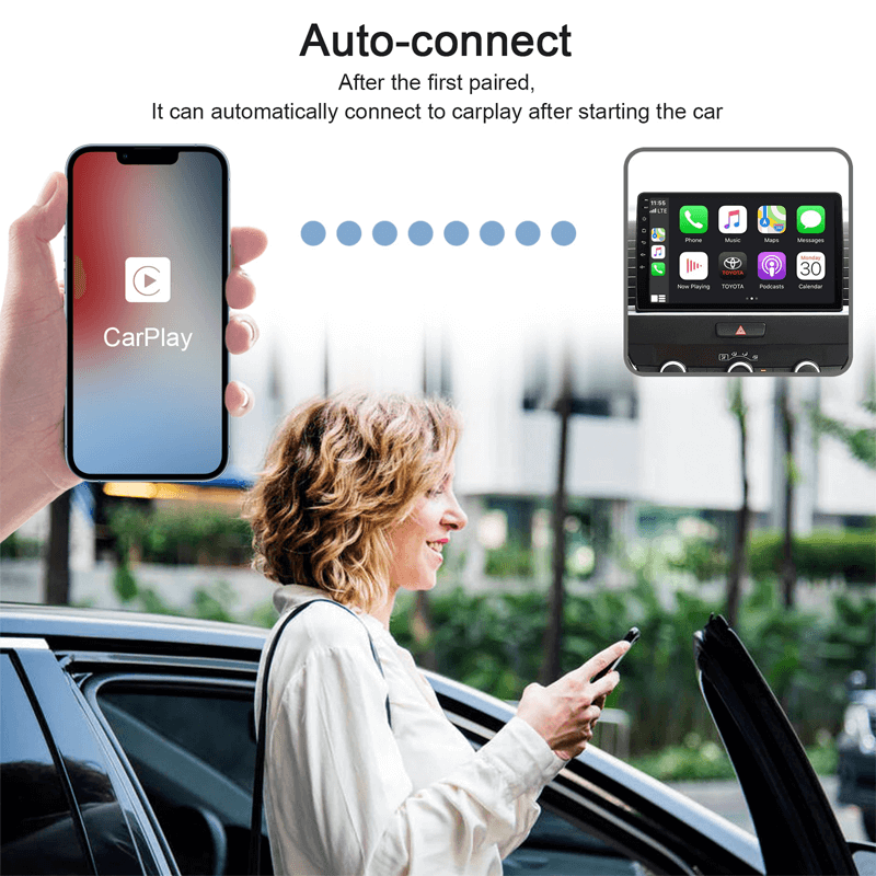 Drahtloser CarPlay-Adapter für Android/Apple