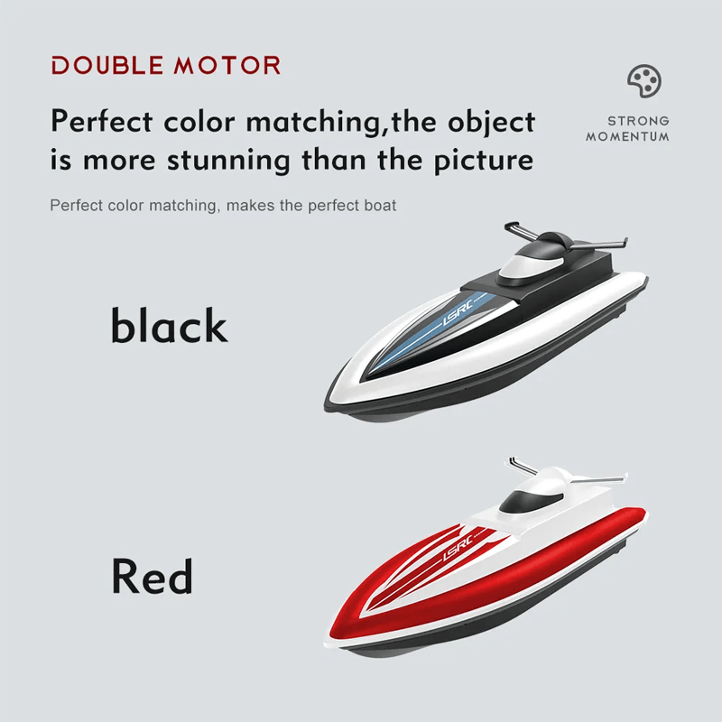 Schnelles ferngesteuertes Boot - 25km/h Rennboot mit IPX4 Wasserdichtigkeit und Wasserkühlung