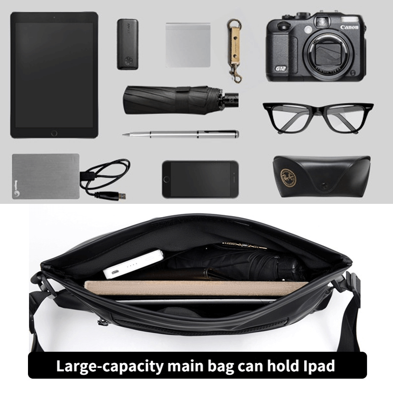 Multifunktionale Umhängetasche