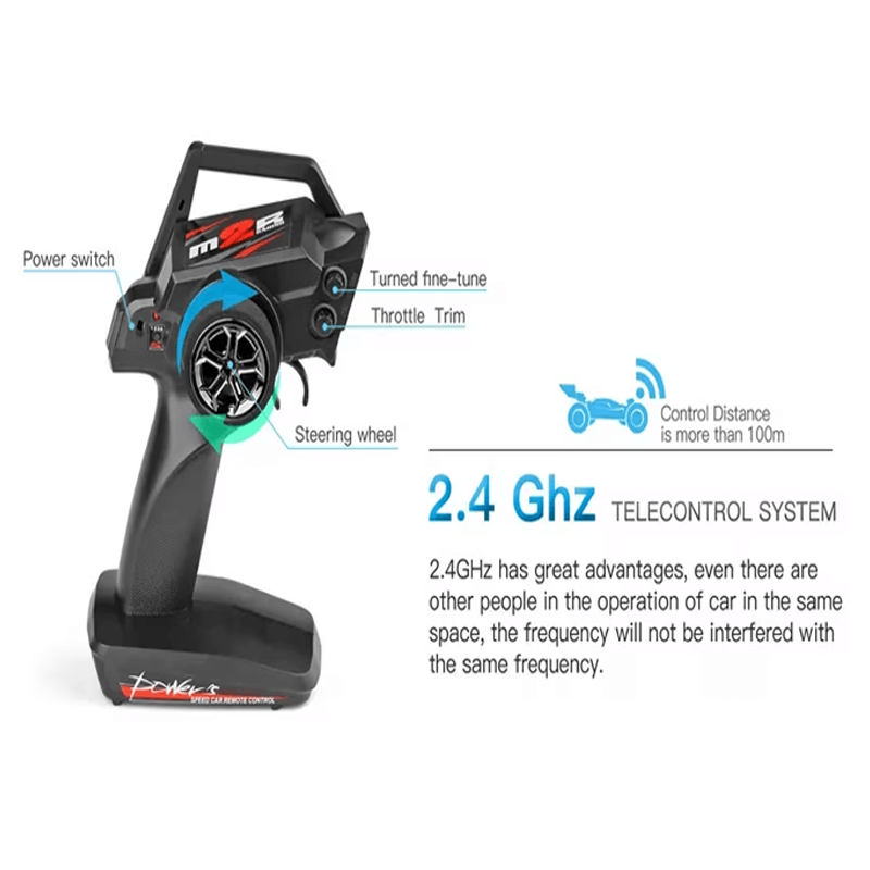 Ferngesteuertes Off-Road Auto 35-70km/h
