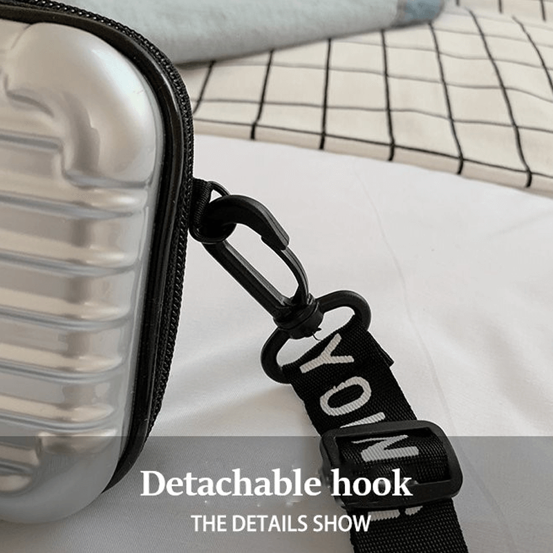 Von der Reisetasche inspirierte Crossbody-Tasche