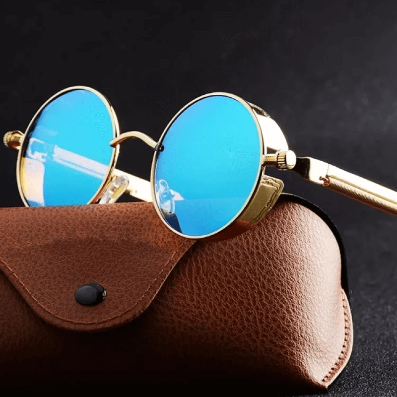 Steampunk-Sonnenbrille aus Metall