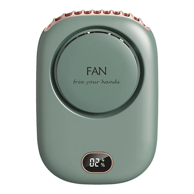 Tragbarer hängender Mini-Nackenventilator 2000mAh