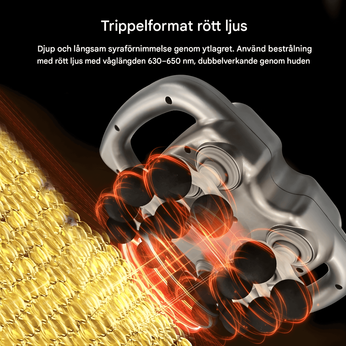 MyoRelief - Professionelles Muskelmassagegerät mit 16 Massageköpfen & 9 Modi für tiefere Erholung