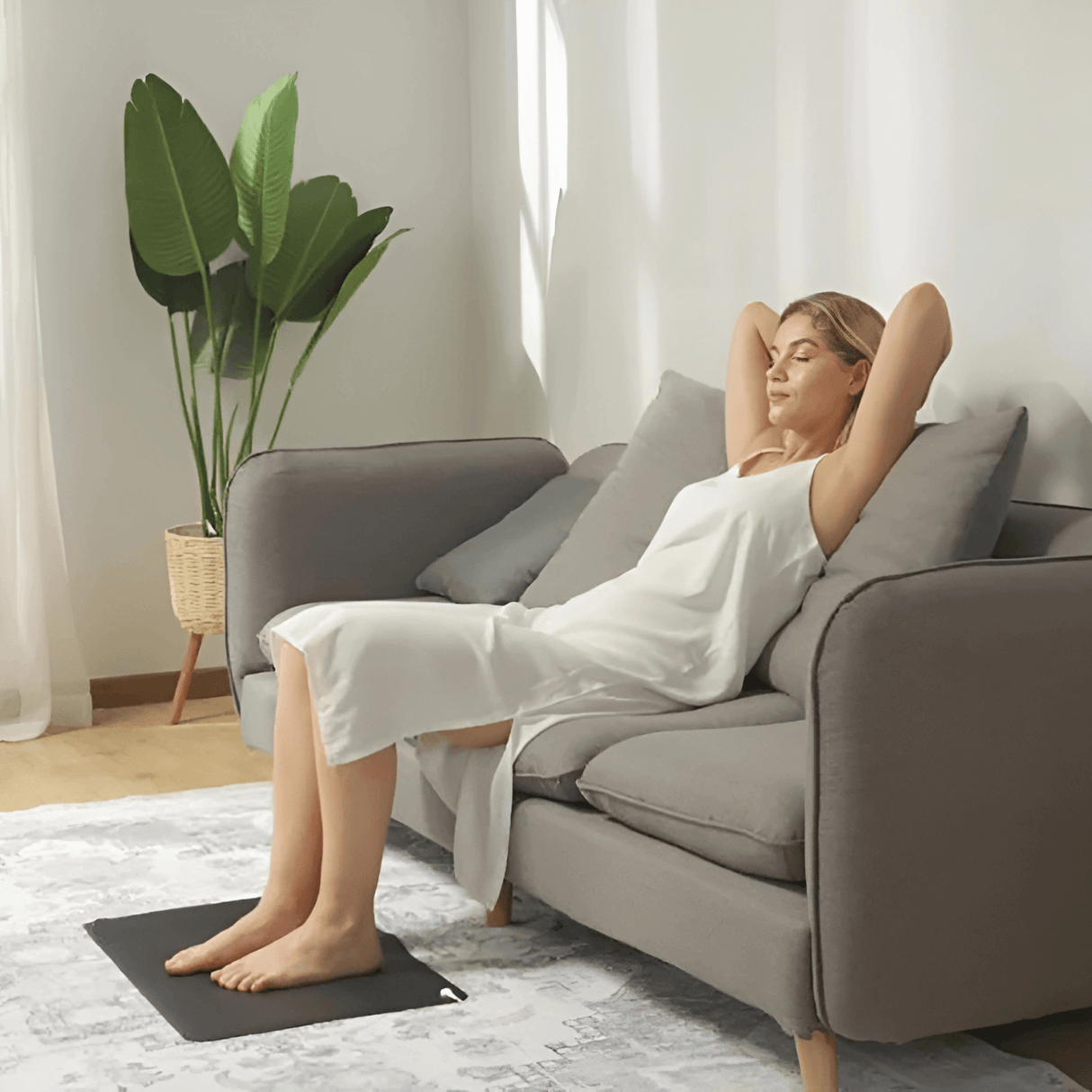 CLINT - Erdungsmatte für besseren Schlaf, weniger Stress & Inneres Gleichgewicht