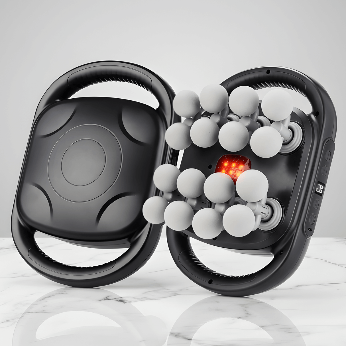 PulseRelief - 16-Kopf-Massagegerät mit 9 Modi & 20 Intensitätsstufen für den ganzen Körper