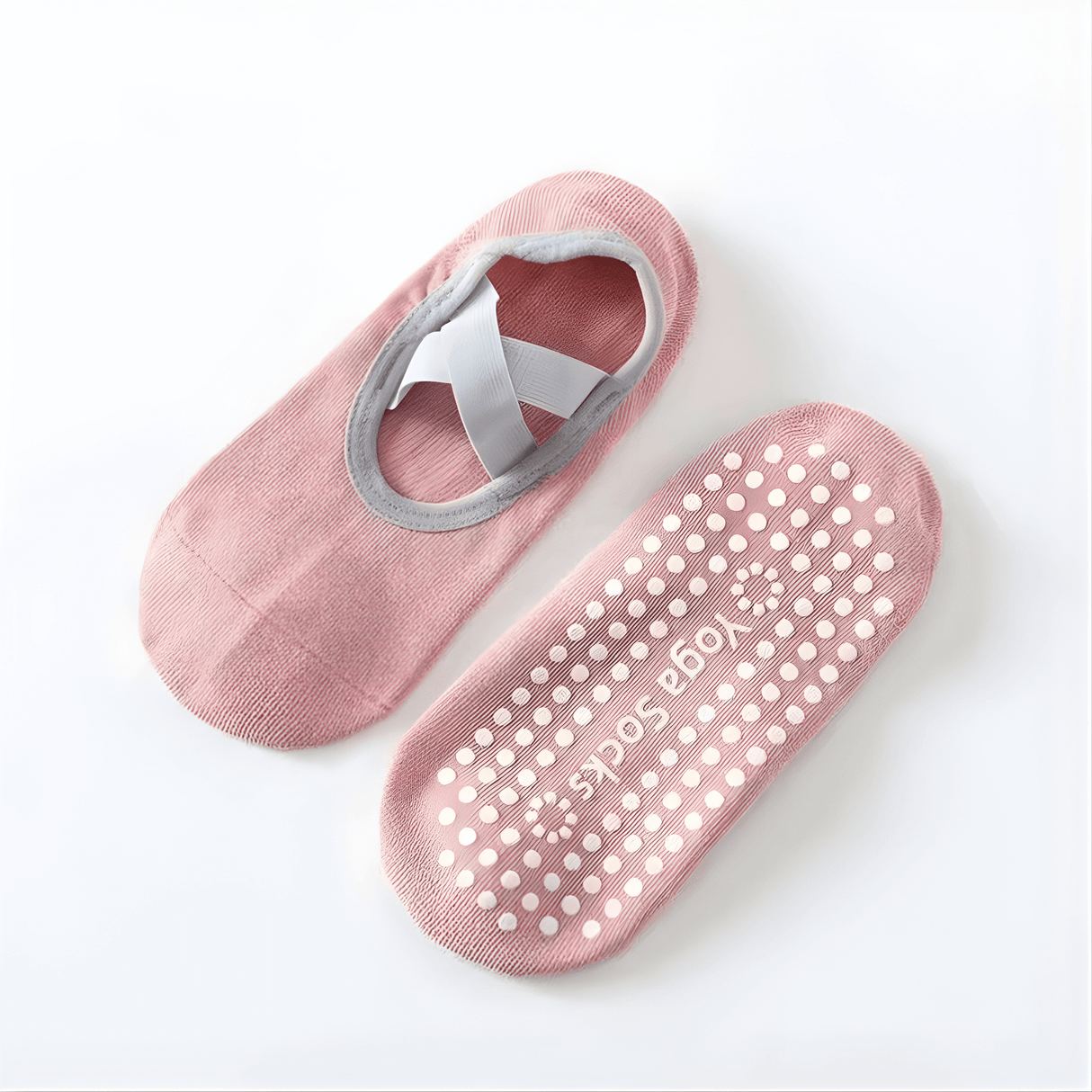GripFlow - Rutschfeste Yoga- und Pilates-Socken mit atmungsaktivem Komfort & Stabiler Grip