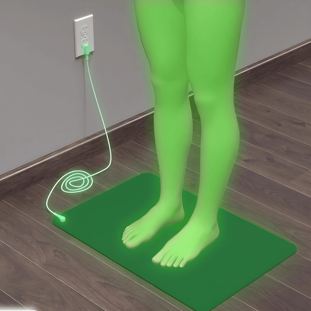 CLINT - Erdungsmatte für besseren Schlaf, weniger Stress & Inneres Gleichgewicht