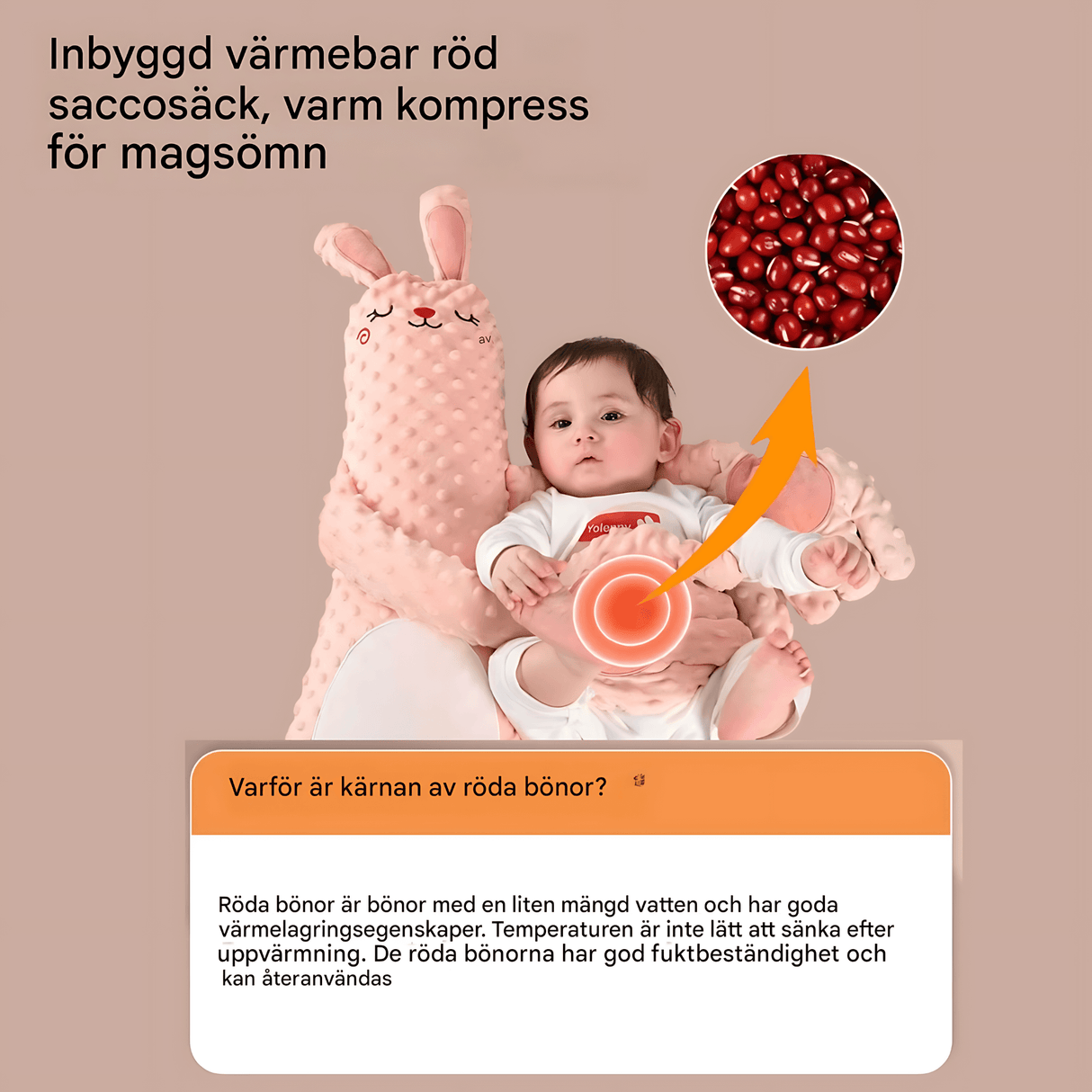 CuddleNest - Multifunktionale Baby-Schlafpuppe mit Sicherheit, Wärme, Musik und flatternden Fingern