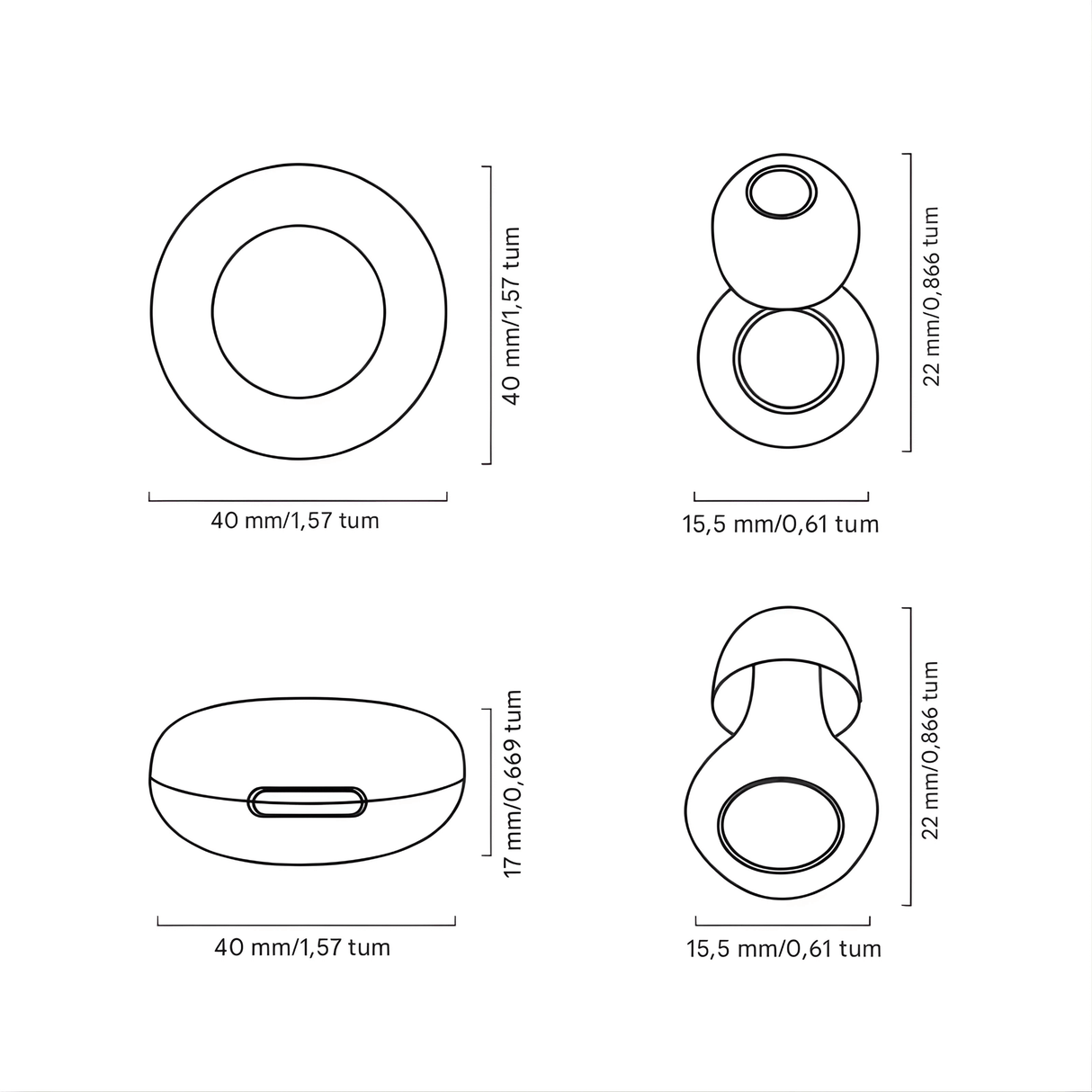 SilenEase - Weiche wiederverwendbare Silikon Ohrstöpsel für Schlaf, Reisen & Konzentration