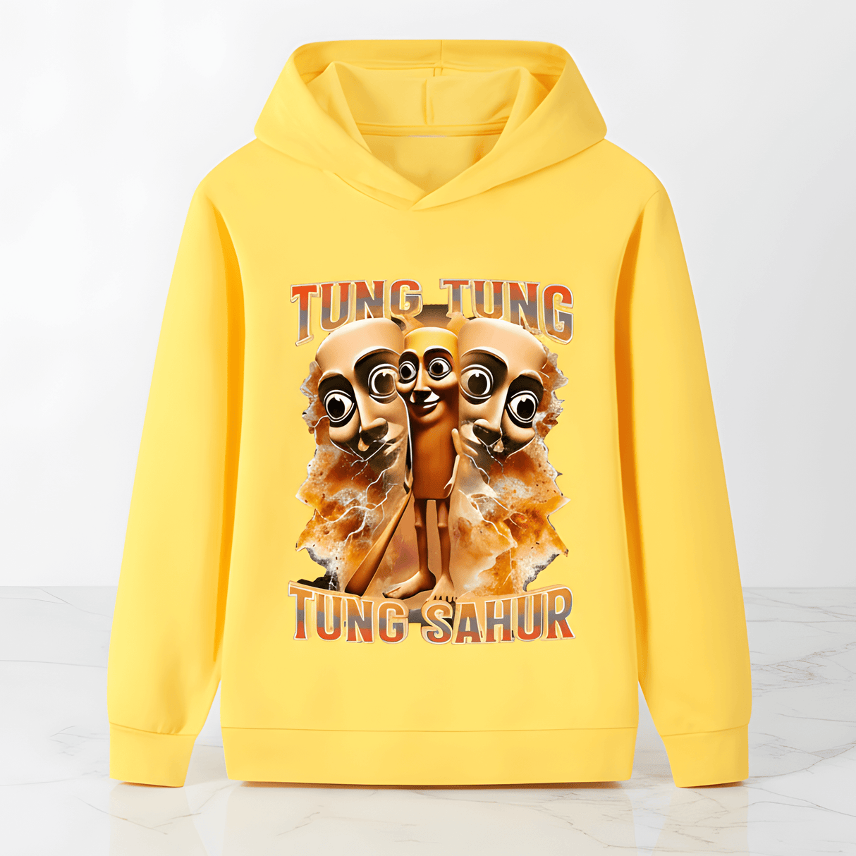 GiggleWear - Hoodie mit italienischen Mindrot-Figuren für Kinder & Erwachsene