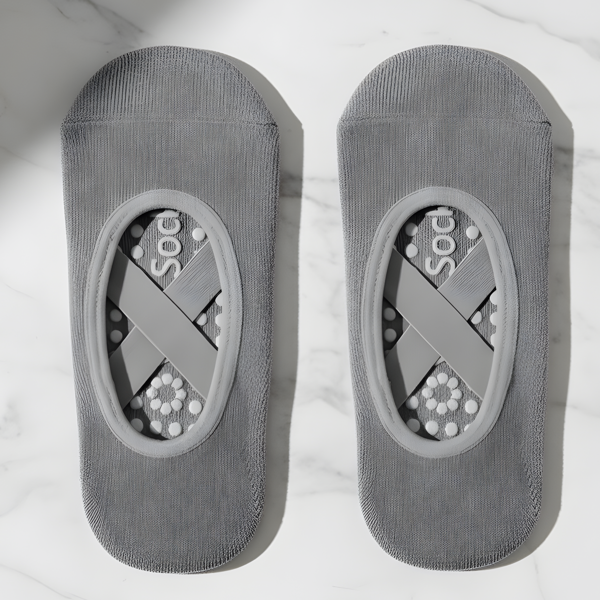 GripFlow - Rutschfeste Yoga- und Pilates-Socken mit atmungsaktivem Komfort & Stabiler Grip