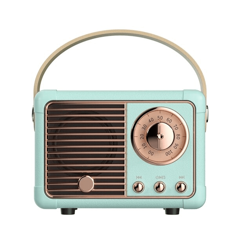 Mini-Bluetooth-Lautsprecher im Vintage-Stil