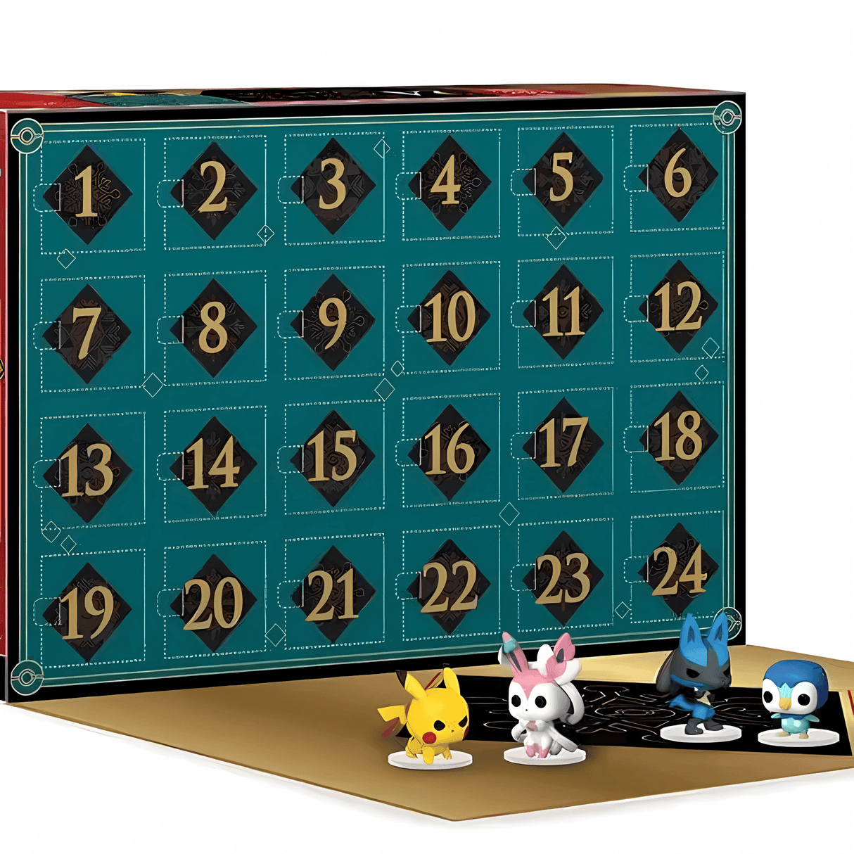 PokéMyst - Poke 24-Tage-Adventskalender mit Mystery Pocket Pops für Sammler und Kinder
