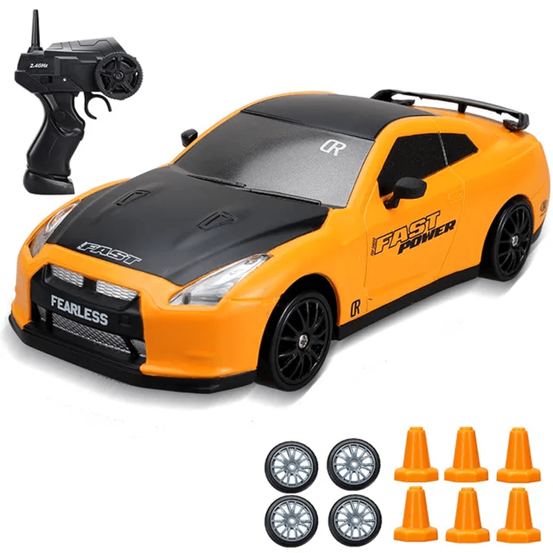 1:24 RC Drift Car mit Vierradantrieb - 15km/h hohe Geschwindigkeit und dynamisches Rennen